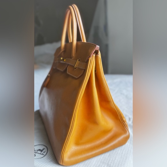 Authentic Hermes Birkin Vache Naturelle GHW w/H Spa receipt! - Picture 2 of 15